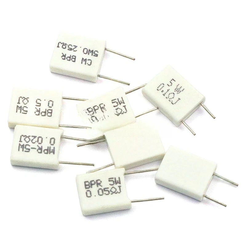 5 uds 5W resistencia de cemento cerámico no inductivo 0.001 0,1 0,15 0,22 0,25 0,33 0,5 Ohm 0.1R 0.15R 0.22R 0.25R 0.33R 0,5 R BPR56 - imagen 5