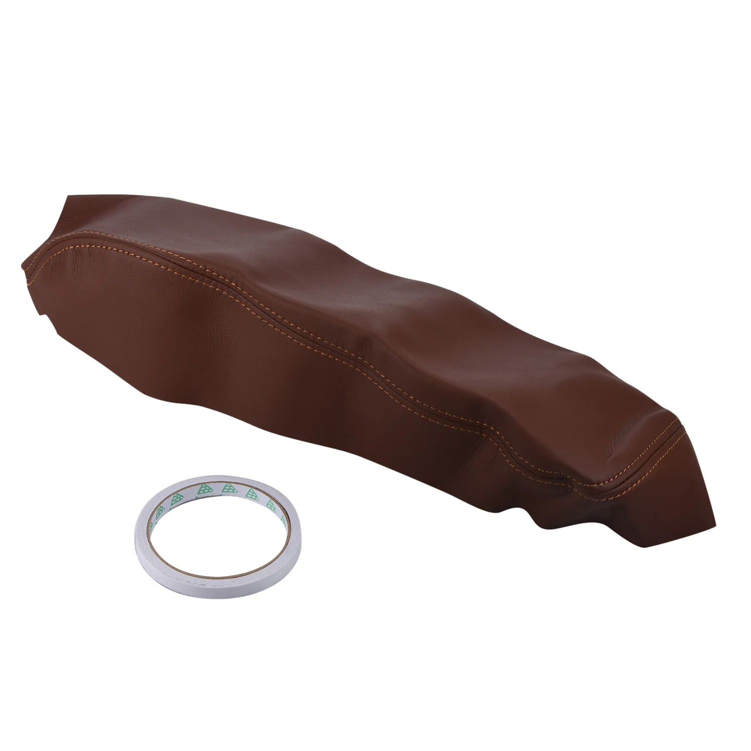 Tapa de compartimento central para coche, cubierta de reposabrazos, piel para Toyota Avalon 2013-2018, accesorios para automóvil, embellecedor de cuero de microfibra de repuesto, 1 ud. - imagen 2