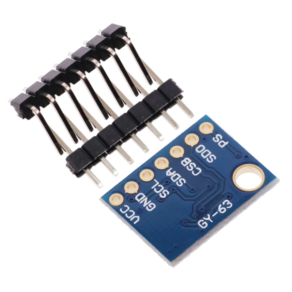 Módulo de Sensor de presión atmosférica MS5611-01BA03 GY63 MS5611, placa electrónica DIY, IIC SPI, 24 bits, AD PCB para Arduino - imagen 2