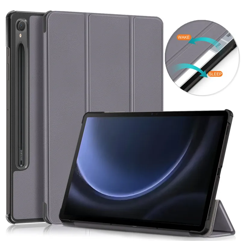 Funda para tableta Samsung Galaxy Tab S9 FE, funda con soporte magnético de 10,9 pulgadas para Galaxy Tab S10 FE S9 FE 10 9, SM-X510 X516B