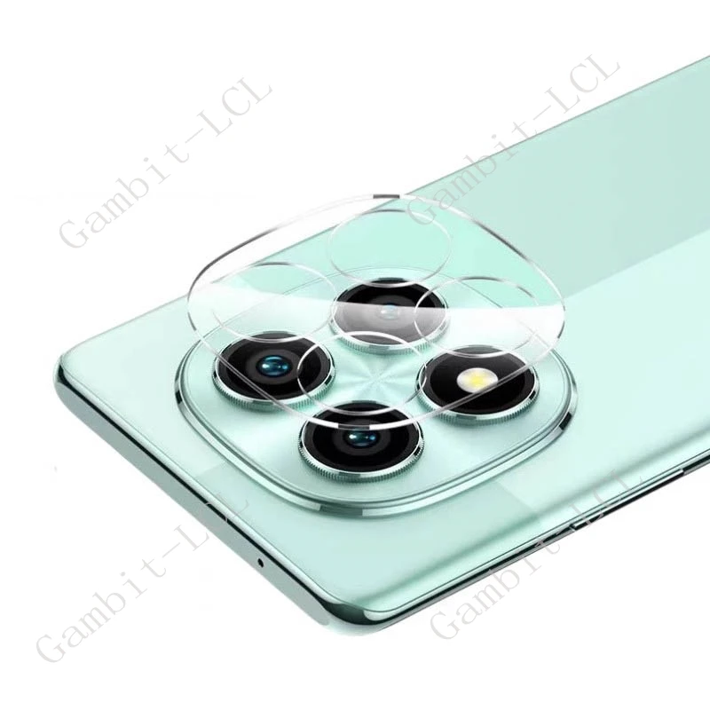 Lente de cámara integral 3D para Xiaomi Redmi Note 14 Pro + vidrio templado RedmiNote14Pro Note14Pro película protectora de pantalla trasera