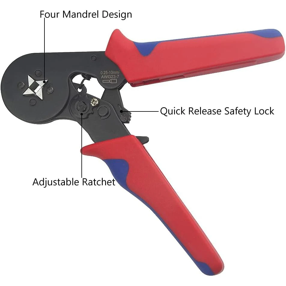 400 Uds. Kits de casquillos de alambre, casquillos, terminales de extremos de cables, Terminal de engarzado, Pin de Cable eléctrico, Terminal de extremo de Cable 2/0-16 AWG - imagen 4