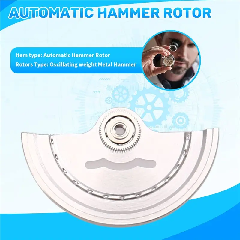 BTLIFE-Rotor de martillo de reloj Nh36 para Rotor de reloj 4R/6R para Rotor de reloj NH38 - imagen 4