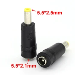 Adaptador DC 5,5x2,1 Hembra a 2,5mm Macho para 12V