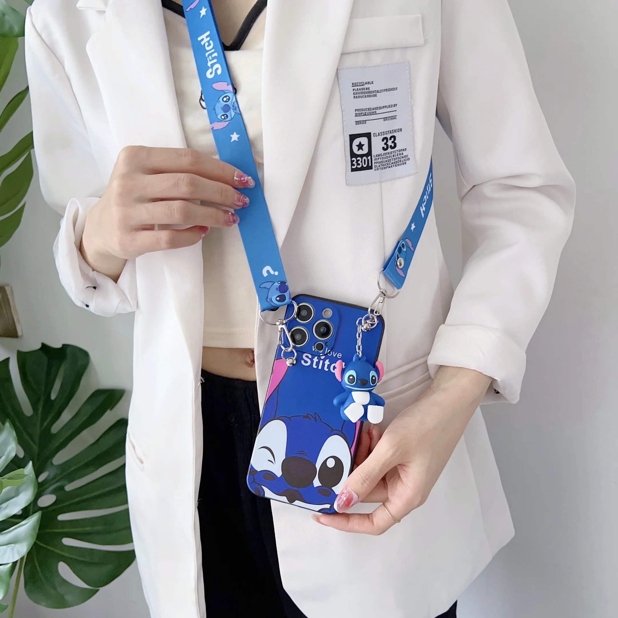 Funda con correa de soporte para Samsung Galaxy A04 A04s A05 A05s A34 A24 A54 A14 A15 A25 A35 A55 A16 A06 - imagen 4