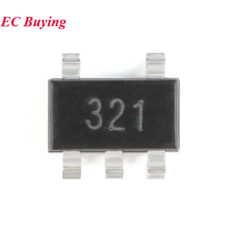 50 uds/5 piezas SGM321 SGM321YN5/TR 321 SOT-23-5 carril a carril CMOS amplificador operativo Chip IC SMD circuito integrado - imagen 3