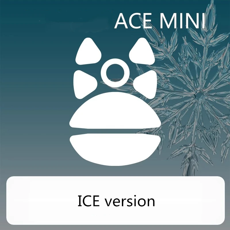 Ultraglide-patines de ratón para ASUS ROG Harpe Ace, Control de freno, silenciador de velocidad, versión de hielo, pies de PTFE deslizantes, 1 Juego - imagen 2