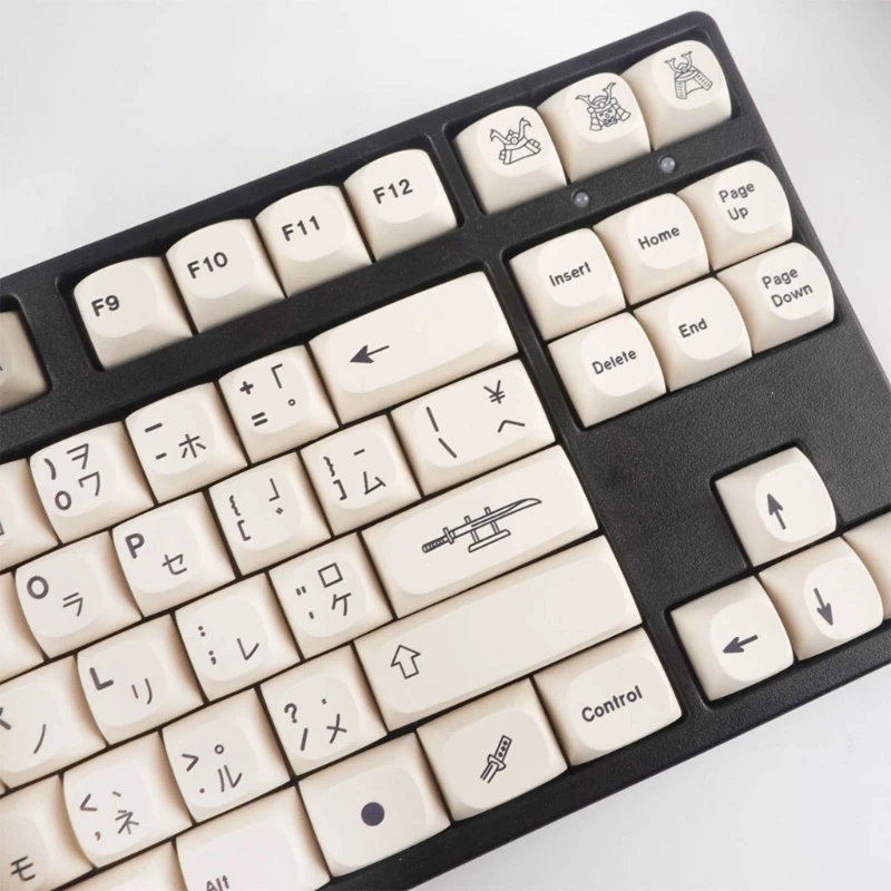 Teclas personalizadas G5AA, sublimación tinte estándar PBT, teclas japonesas, perfil 126 teclas para teclado mecánico - imagen 4