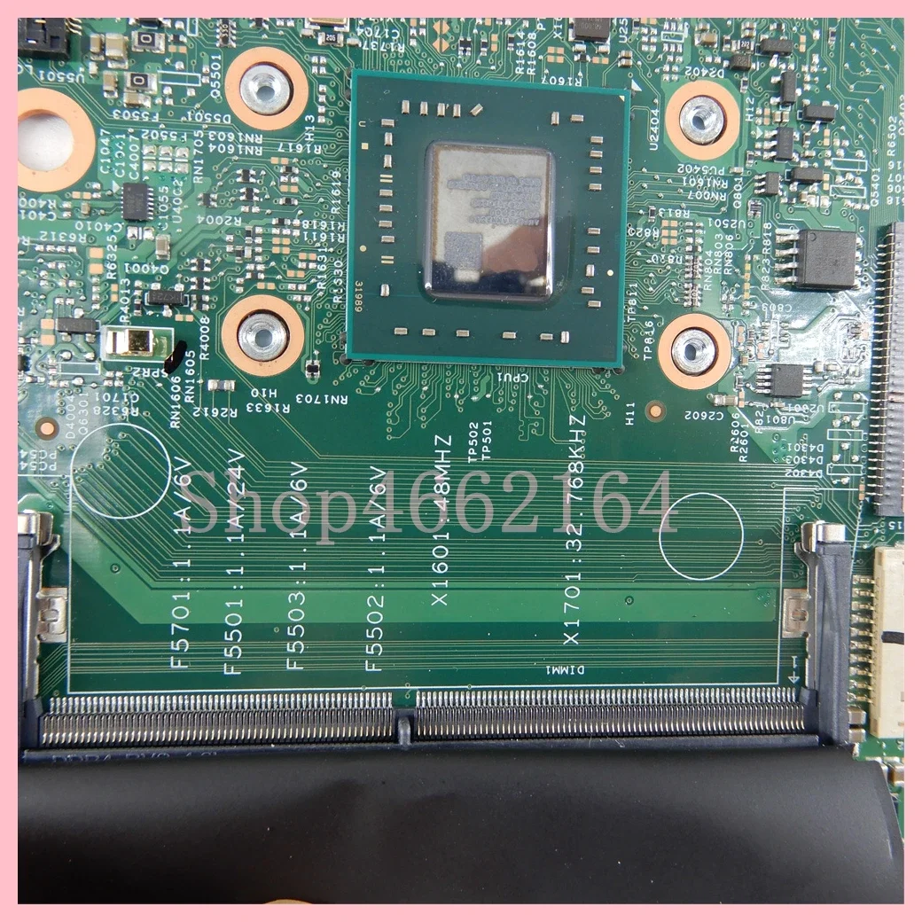 17876-1 con A6-922E CPU 0GB/64GB SSD placa base para Dell Inspiron 3180 3185 placa base para ordenador portátil CN- 0D63Y5 05R37H 100% probado OK - imagen 5