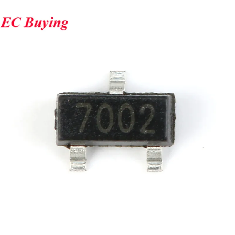 500 uds/20 piezas Uds 2N7002LT 2N7002 7002 MOSFET de canal N-CH SOT23 SMD IC MOS FET tubo de efecto de campo SOT-23 - imagen 3