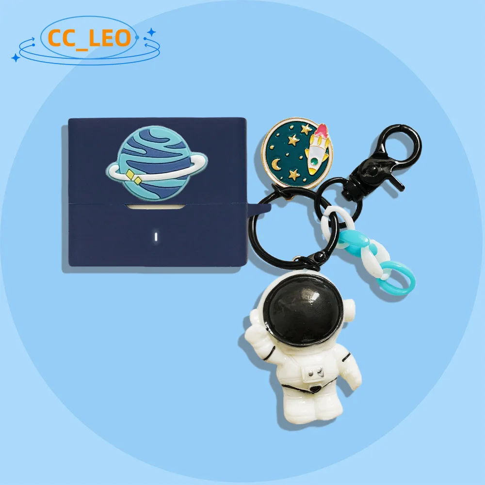 Para MoonDrop Space Travel/2 funda de pato de peluche de dibujos animados llavero funda suave de silicona MoonDrop funda protectora Ultra sónica - imagen 3