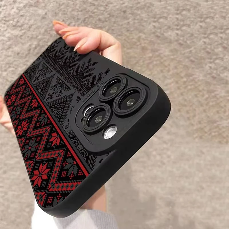 Funda de teléfono con pintura de tótem Vintage para Samsung Galaxy S25 Ultra S24 S23 S22 S21 Plus S20FE A55 A54 A35 funda suave de silicona - imagen 3