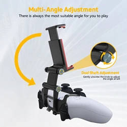 Soporte DualSense PS5 – Clip Móvil Gaming para Juegos Profesionales