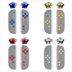 eXtremeRate Botones de Repuesto Nintendo Switch 2 Oro Cromado