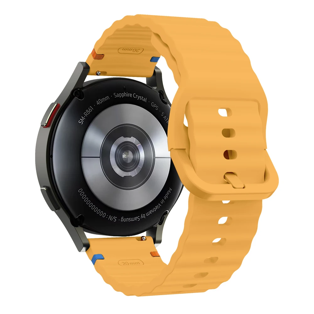 Correa deportiva de silicona de 20mm y 22mm para Garmin Venu 3 2 Sq Vivoactive 5, accesorio de pulsera Garmin Forerunner 255 265 245 55 165 - imagen 5