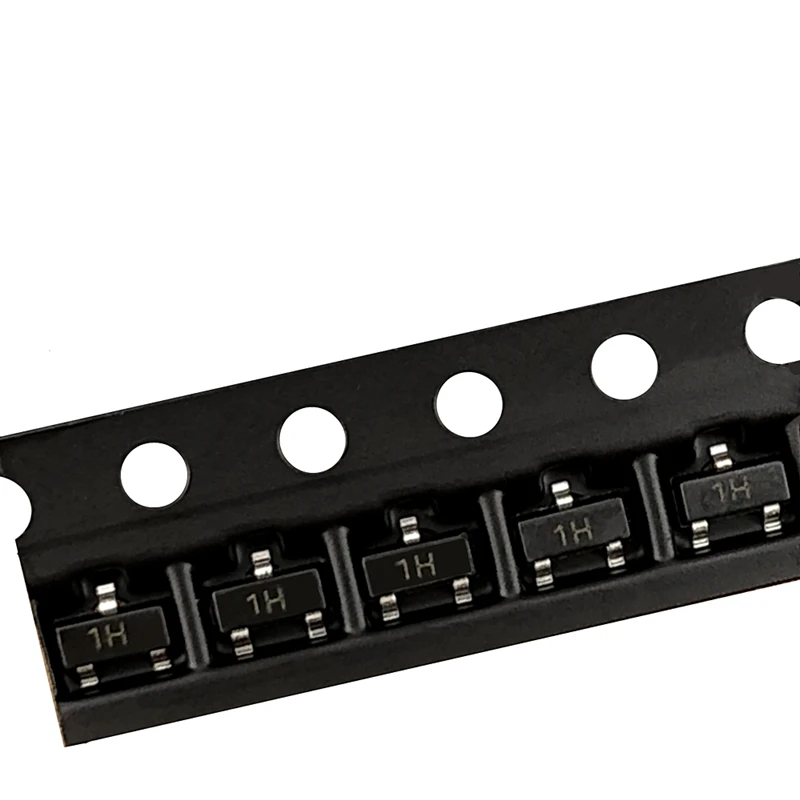 (100 piezas) MMBTA05 (marcado 1H) SOT-23 SMD NPN triodo de transistor de señal - imagen 2