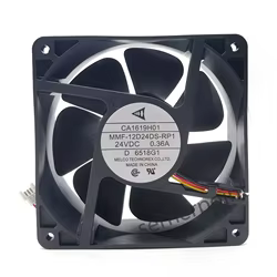 Ventilador de refrigerador de servidor, nuevo MMF-12D24DS-RP1 24V DC 0.36A 3 cables 120x120x38mm