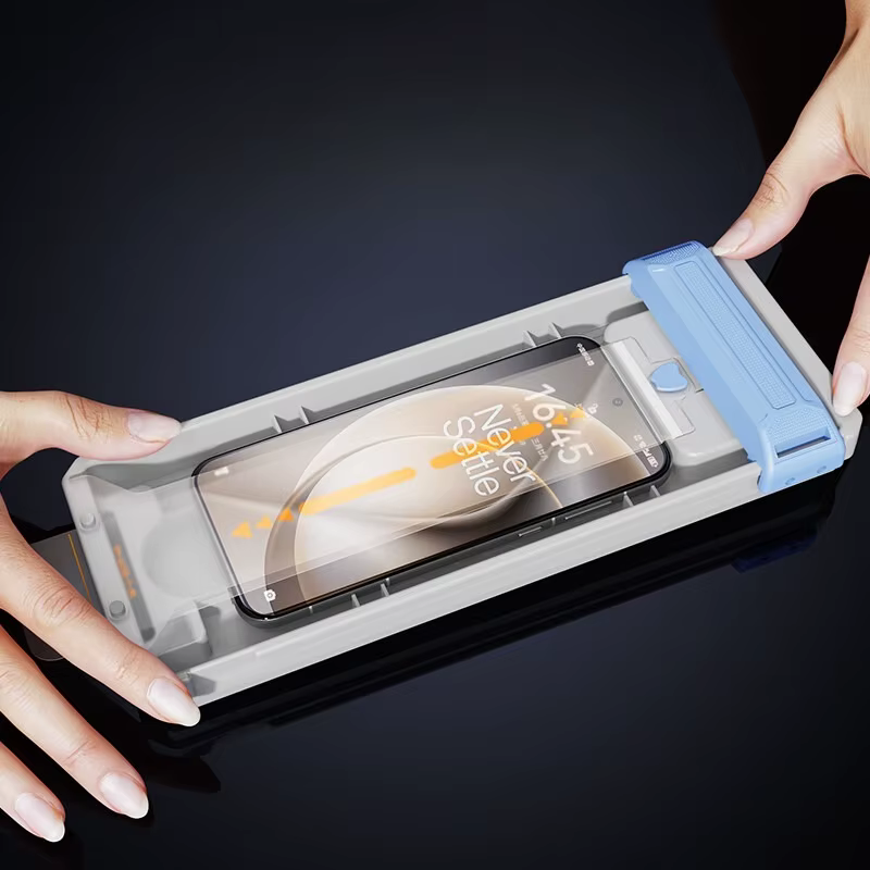 Para Vivo iQOO 15 3D vidrio templado con pegamento completo de flexión en caliente para protectores de pantalla iQOO15 película Premium sin polvo fácil instalación - imagen 4