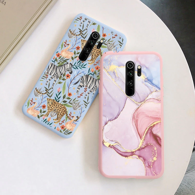 Funda para Redmi Note 8 Pro, funda trasera de silicona suave TPU, funda protectora para Redmi Note8 Pro, parachoques pintado de leopardo - imagen 4