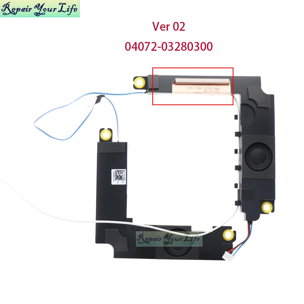 Altavoz interno para portátil Asus Vivobook X509 X509MA X509FA X509DA 04072- 03280000 Altavoz para PC portátil Altavoces integrados Nuevo - imagen 4