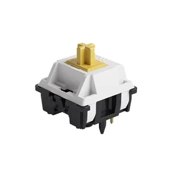 Akko Penguin Switch Silent Táctil 5 Pines MX Teclado Mecánico 50gf