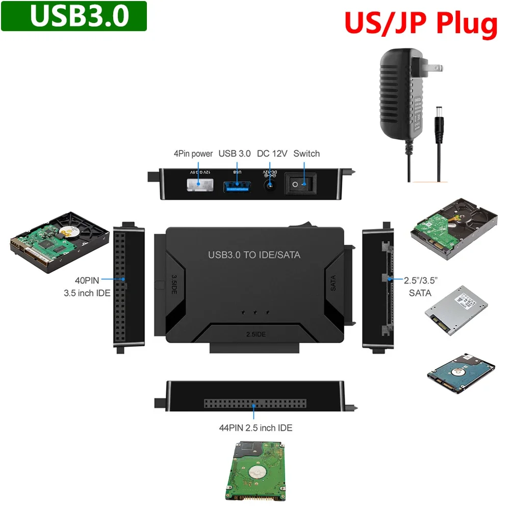 30 USB3.0 US Plug