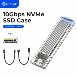 ORICO Carcasa NVMe M.2 USB-C para SSD PCIe NGFF
