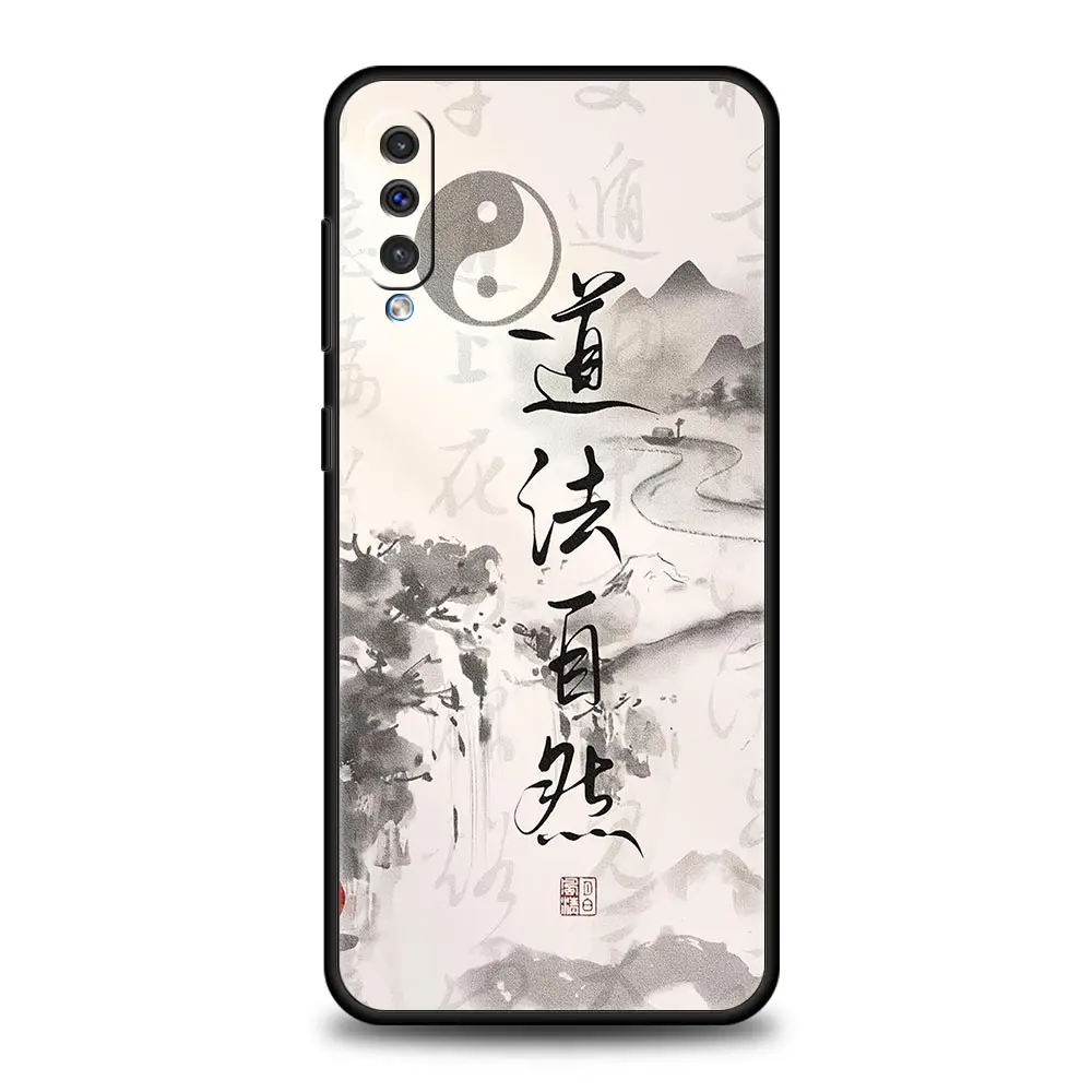 Funda con frase de palabras chinas para Samsung A56 A36 A26 A54 A52 A24 A14 A50 A72 A70 A06 A12 A22 A34 A42 A32 A04s A16 5G - imagen 3