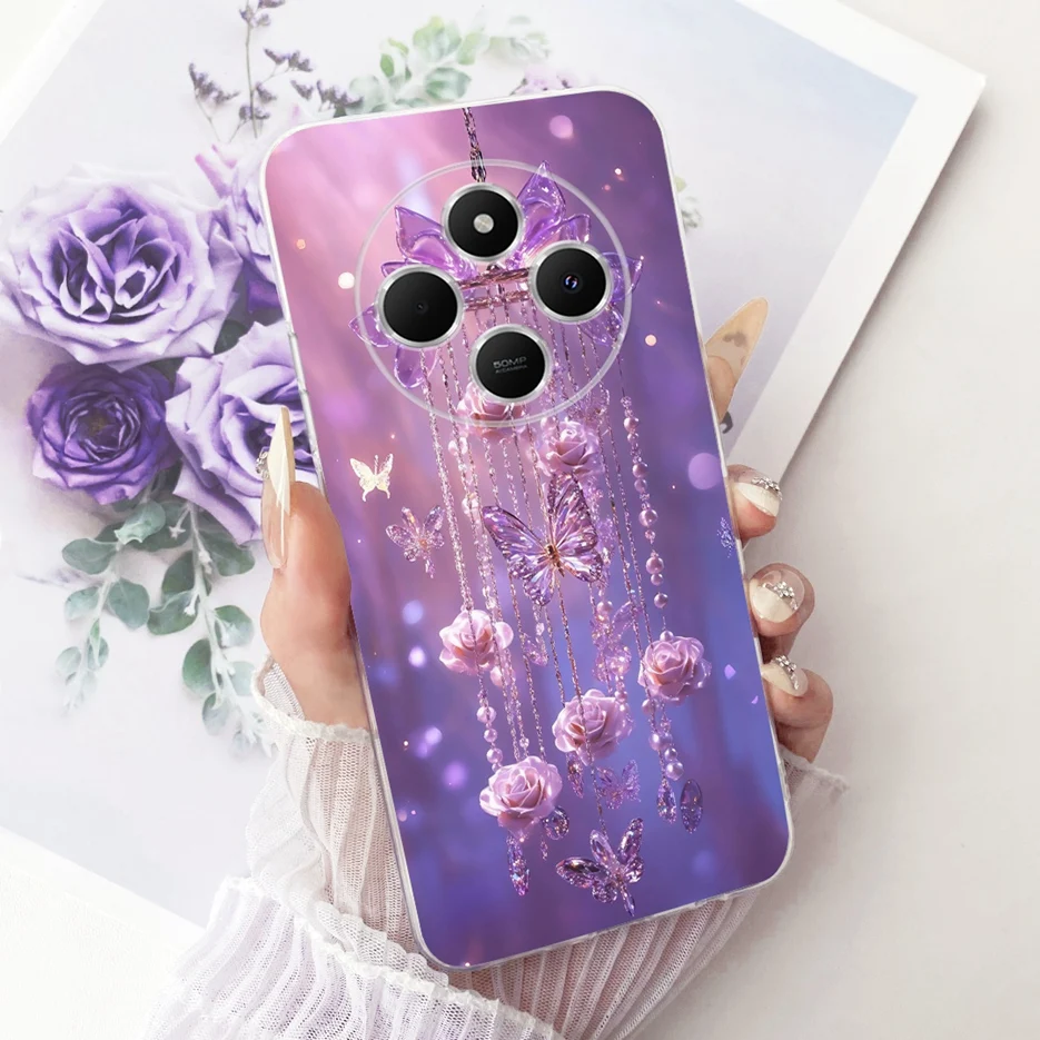 Para Xiaomi Redmi 14C funda fresca de moda pintada funda de teléfono suave y delgada para Xiaomi Poco C75 PocoC75 Redmi14C funda trasera Fundas - imagen 4