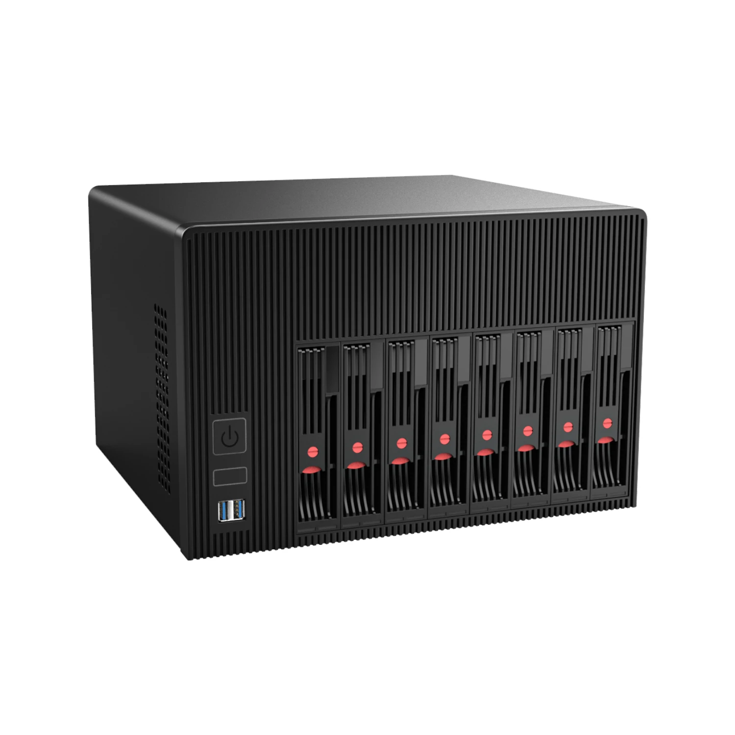 IKuaiOS-Servidor NAS 8 Bay, Intel LGA1700 CPU 4x2,5 GbE, Compatible con TrueNAS Unraid ESXi PVE Docker, Compatible con RAID vPro Q670 MB - imagen 5
