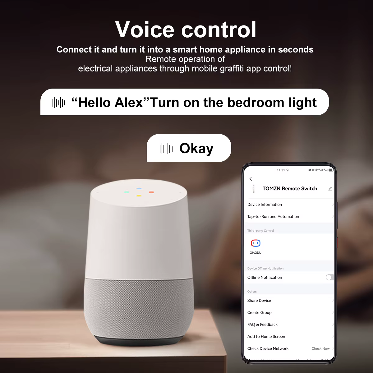 TOMZN 63A 1P + N WIFI interruptor inteligente medidor de energía Kwh medición monitoreo disyuntor temporizador relé MCB TUYA smartlife - imagen 5