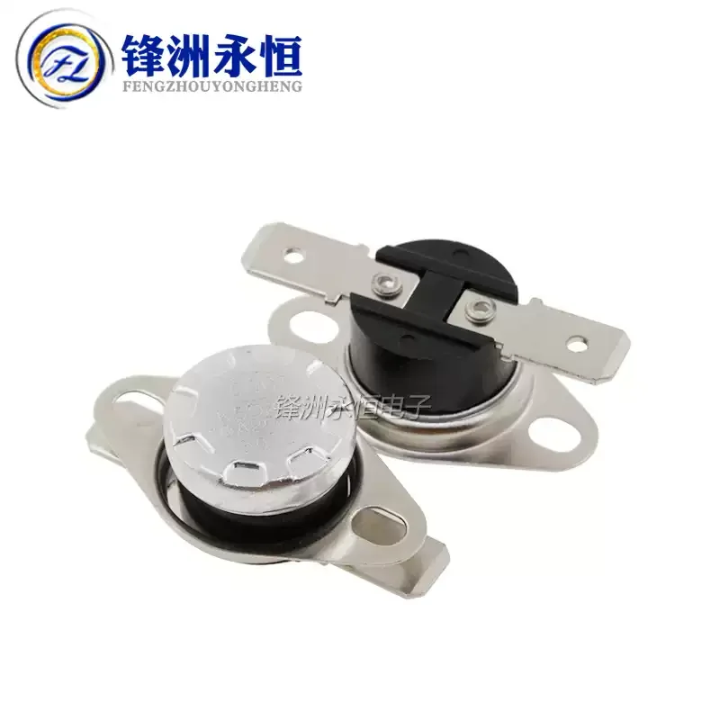 Termostato bimetálico KSD301 10A 250V, interruptor de temperatura normalmente cerrado, termostato 75C 85C 95C 110C 130C 150C 180C 45-190 grados - imagen 5