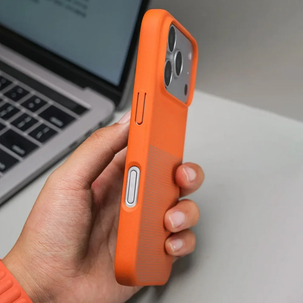 Para iPhone 17 16 15 14 13 Pro Max funda de teléfono MagSafe mate ultrafina de lujo cubierta protectora dura de PC con carga inalámbrica magnética - imagen 5