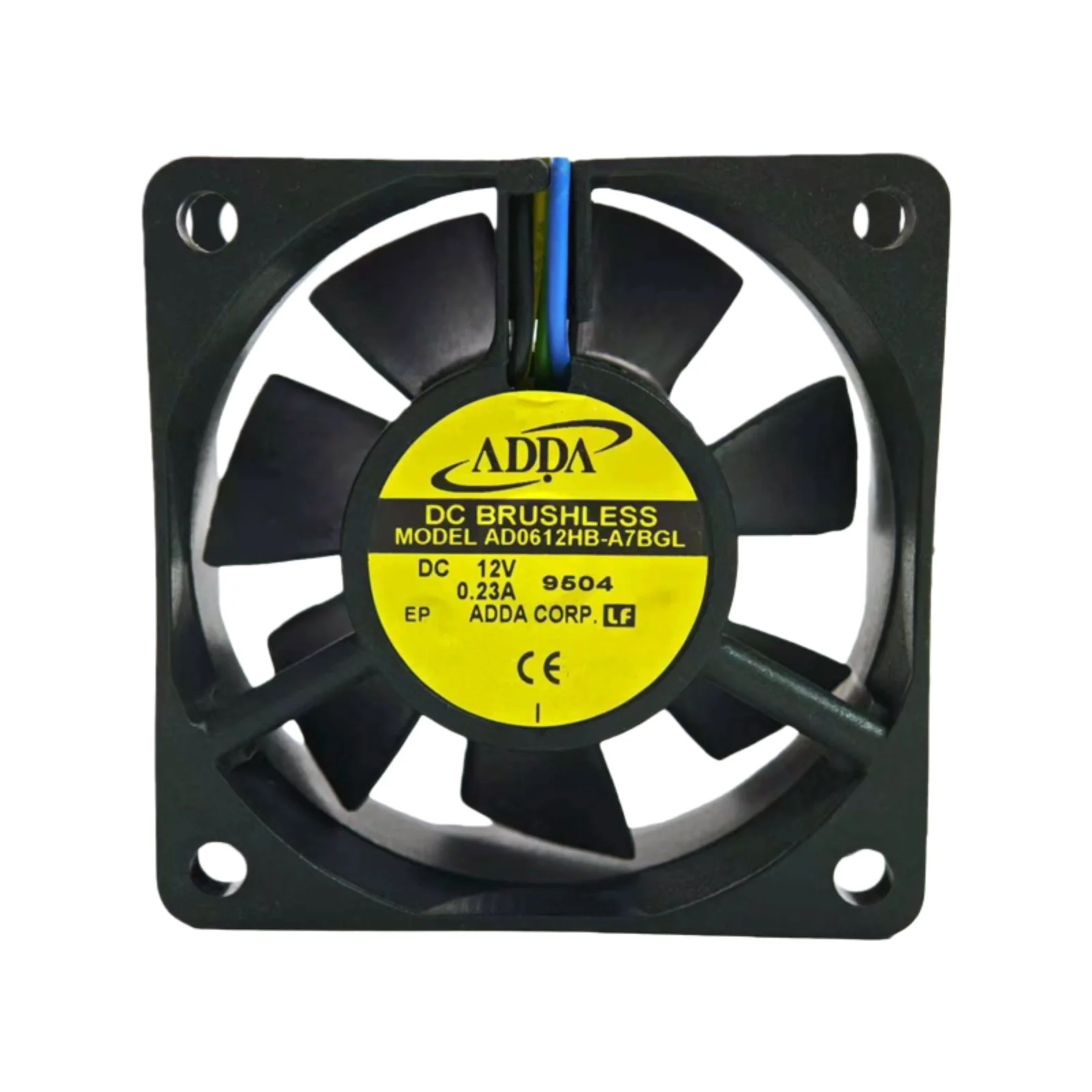 Nuevo para ADDA AD0612HB-A7BGL DC 12V 0.23A 60x60x25mm ventilador de refrigeración de doble rodamiento de bolas 6025 4500RPM 23,2CFM ventilador PWM de 4 cables - imagen 2