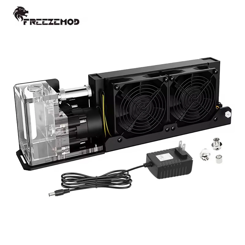 Módulo de refrigeración por agua del radiador AIO de 160mm, Kit de refrigeración por agua externo INTEGRADO DE 2000RPM para carcasa de PC, teléfono móvil, ordenador portátil