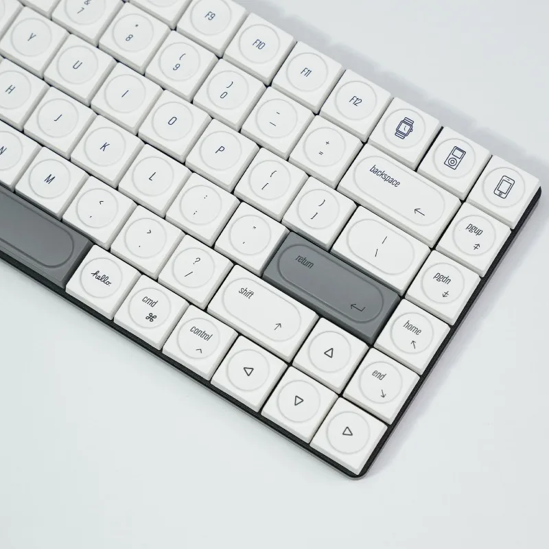 Teclas de bloques de construcción, sublimación de Material PBT, juego completo de teclas de eje bajo, teclas estilo Dot Reuters, teclas coreanas - imagen 4