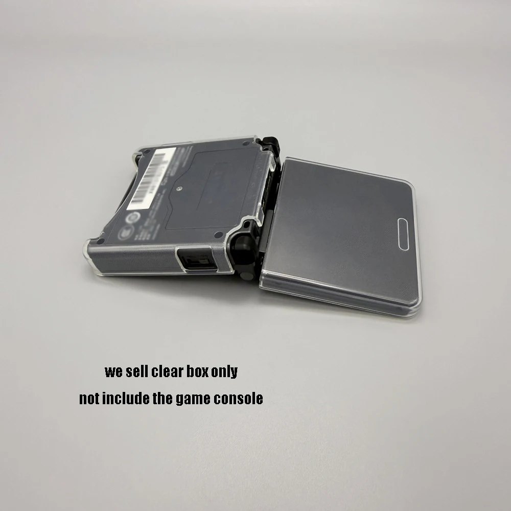 Recién llegado, funda blanda de plástico para consola de juegos GBASP Game Boy Advance, cubierta protectora transparente de TPU, caja carcasa de cristal - imagen 3