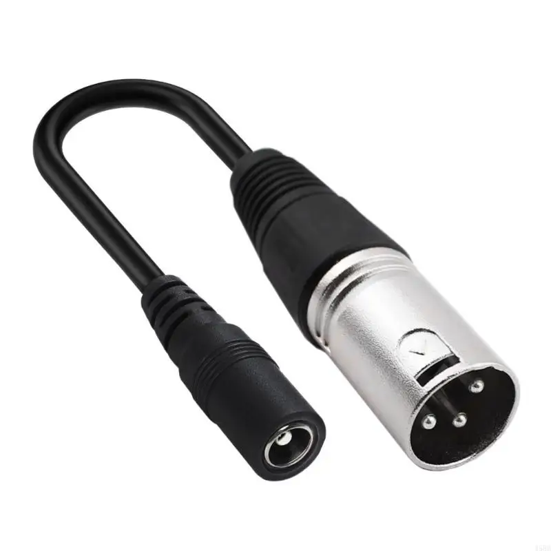 Adaptador DC 5,5x2,1mm hembra a XLR 3 pines - imagen 2