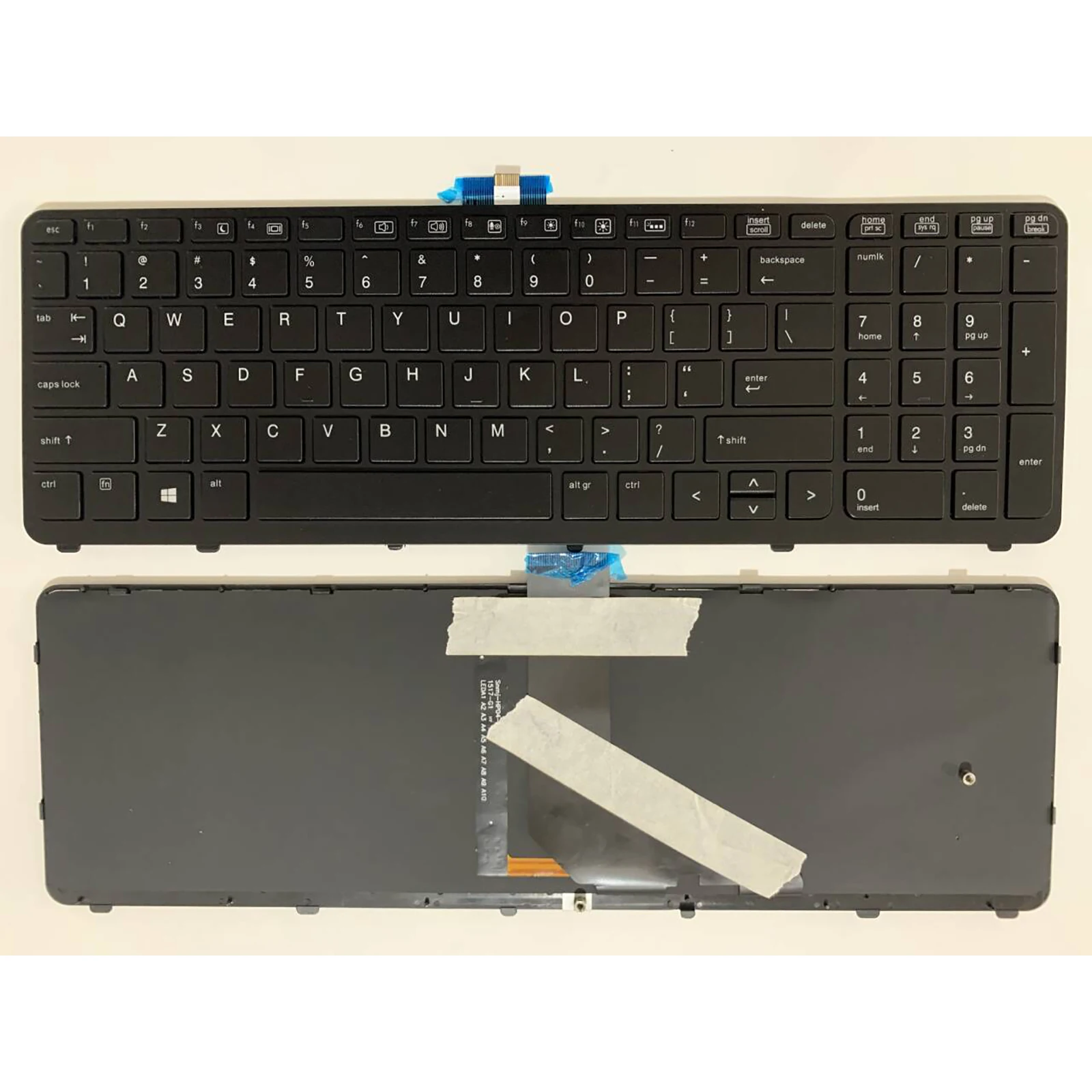Para HP ZBOOK 17 G2 ZBOOK 15 G1 ZBOOK 15 G2 ZBOOK 17 G1 teclado de ordenador portátil diseño estadounidense - imagen 3