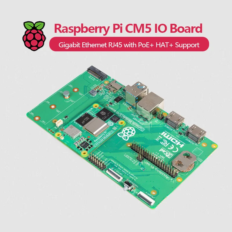 Raspberry Pi Compute Module 5 Placa IO Oficial E/S