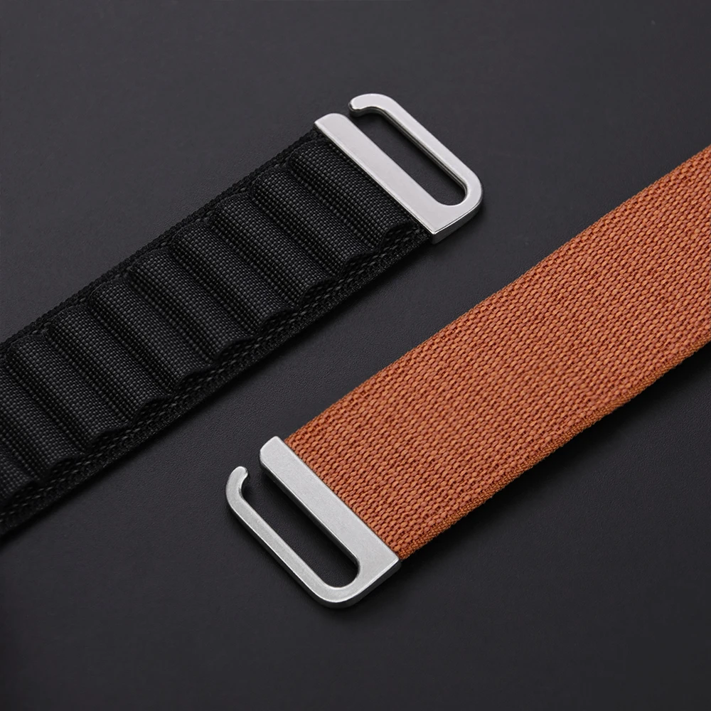 Correa Alpine Loop para Apple Watch Ultra 3 Band 49mm pulsera iWatch Series 11 10 42mm 46mm SE 3 40 44mm 8 9 45mm 41mm banda de nailon - imagen 2