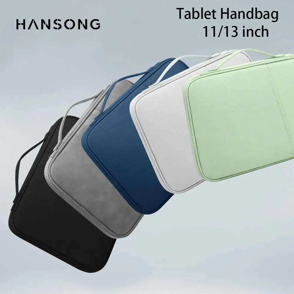 Bolsa para tableta iPad 11-13 en funda de transporte para tableta para 2020, nuevo iPad Air 11/13 Pro 11/13 para iPad 9/8/7th para Xiaomi Samsung Tab - imagen 2