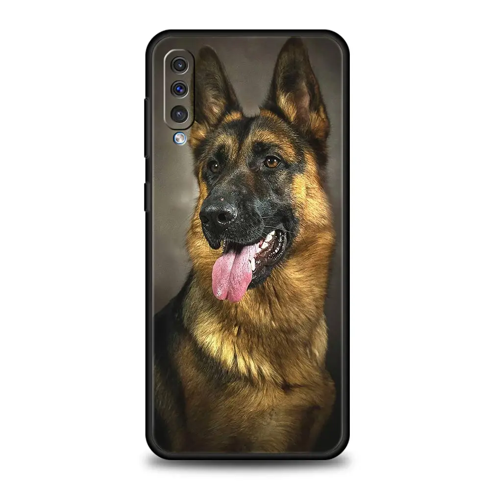 Funda de perro pastor alemán de belleza para Samsung A56 A36 A26 A54 A52 A24 A14 A50 A72 A20E A06 A12 A22 A34 A42 A32 A04s A16 5G - imagen 3