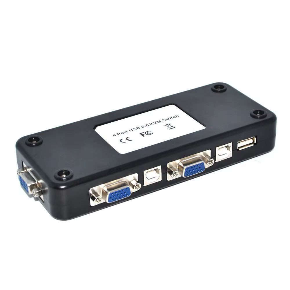 Conmutador KVM 4 Puertos USB 2.0 – VGA para 4 Ordenadores - imagen 5