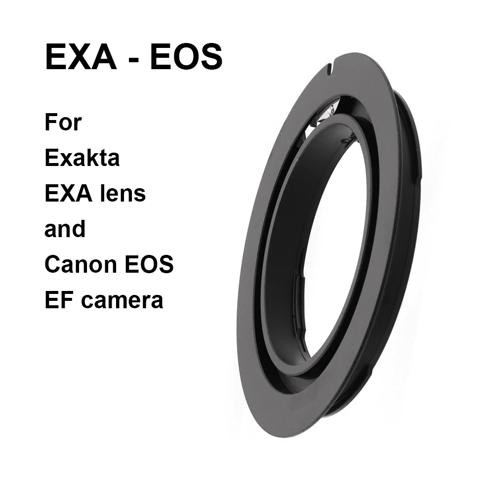 Exakta-EOS para lente Exakta EXA - Anillo adaptador de montura Canon EOS EF EXA-EF para Canon 5D 6D 7D 90D 1000D, etc.