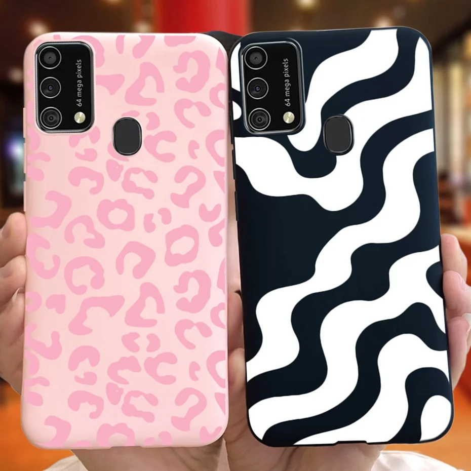 Funda bonita pintada para Samsung Galaxy M21s M21 2020, cubierta de TPU de silicona suave de Color caramelo, parachoques para Samsung M21 M21S, nueva moda - imagen 2