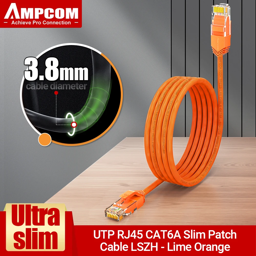 Cat6A UTP Orange