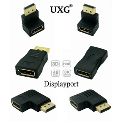 Adaptador DisplayPort Angular 4K 60Hz Alta Velocidad