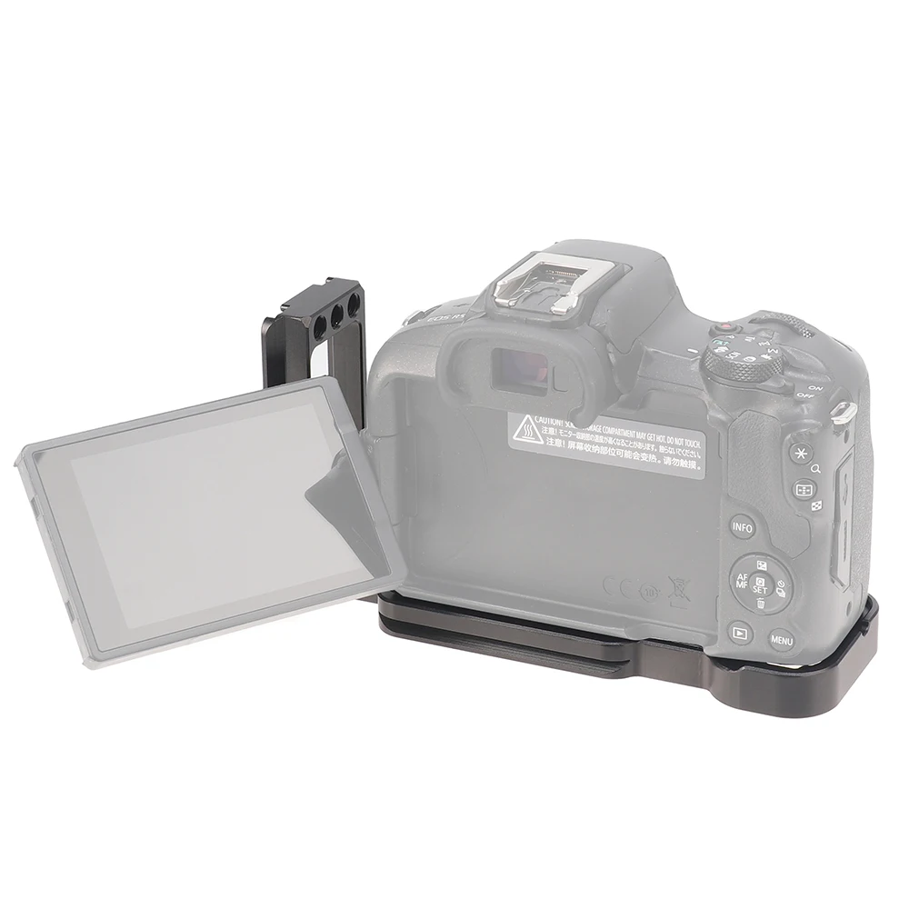 Soporte en L de Metal para Canon EOS R50 Vlogging, Kit de trípode, soporte de placa en L, agarre de mano, placa QR, accesorios para cámara de fotografía - imagen 4