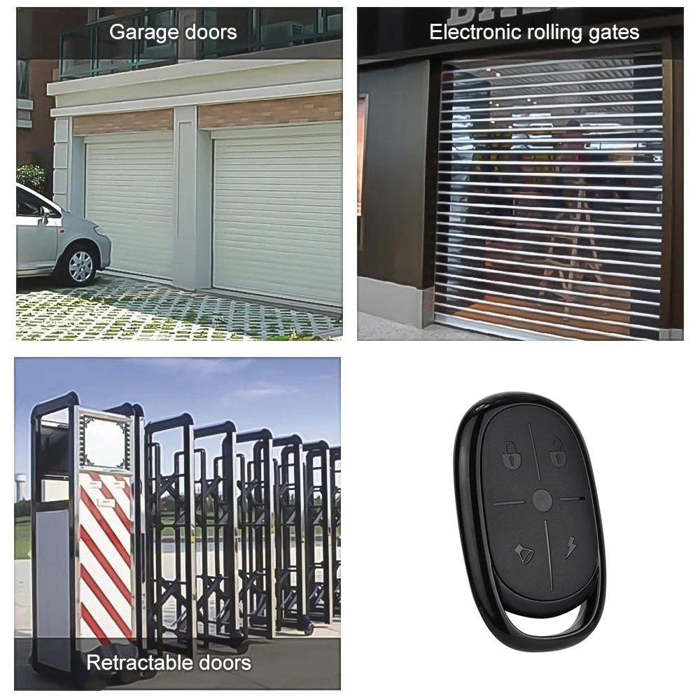 Duplicador de clonación de Control remoto, 315MHz, 433MHz, 4 llaveros, clon de distancia, código de aprendizaje fijo para abridor de puerta de garaje - imagen 3